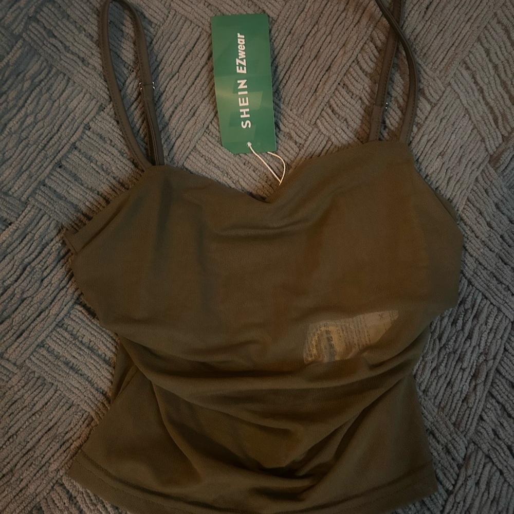 SHEIN Olive Camisole Top